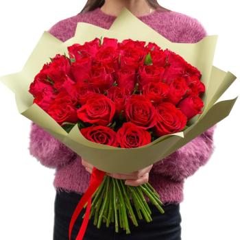 Букет из 35 роз (40 см)