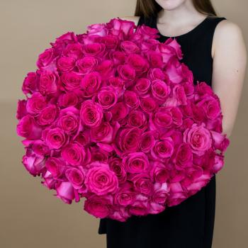 Букеты из розовых роз 40 см (Эквадор) артикул букета  88346