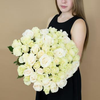 Букет из белых роз 101 шт 40 см (Эквадор) articul - 90465